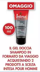 Intesa - Gel Doccia Shampoo In Formato Da Viaggio