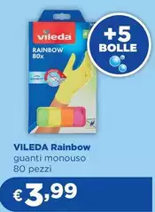 Vileda - Rainbow Guanti Monouso