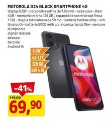 Motorola - G24 Black Smartphone 4g