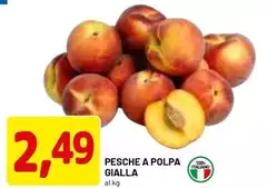 Pesche A Polpa Gialla