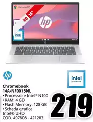 HP - Chromebook 14a-NF0015NL