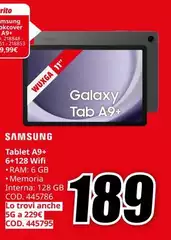 Samsung - Tablet A9+ 6+128 Wifi