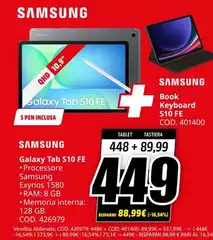 Samsung - Galaxy Tab S10 FE
