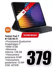 Xiaomi - Tablet Pad 7 8+128 Wi-fi