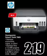 HP - Stampante Smart Tank 7005