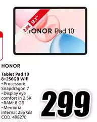 Honor - Tablet Pad 10 8+256GB Wifi