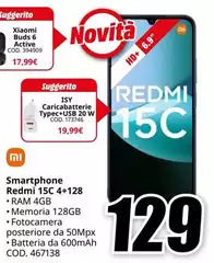 Xiaomi - Smartphone Redmi 15C 4+128