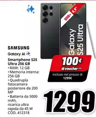 Samsung - Galaxy Al 4+ Smartphone S25 Ultra 256 GB