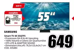 Samsung - Smart Tv 4k 55Q7F5