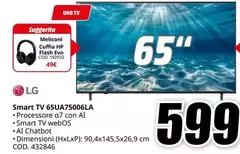 LG - Smart TV 65UA75006LA