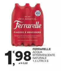 Ferrarelle - Acqua Effervescente Naturale