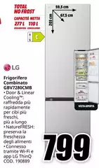 LG - Frigorifero Combinato GBV7280CMB