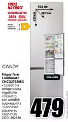 Candy - Frigorifero Combinato Cnq272620ex