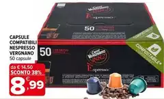 Caffè vergnano - Capsule Compatibili Nespresso