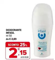 Infasil - Deodorante
