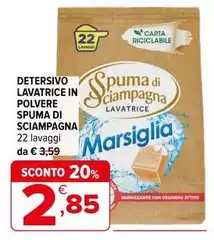 Spuma di Sciampagna - Detersivo Lavatrice In Polvere