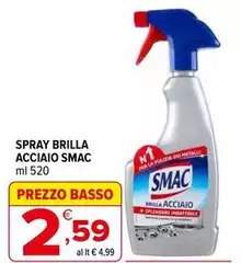 Smac s.p.a. - Spray Brilla Acciaio