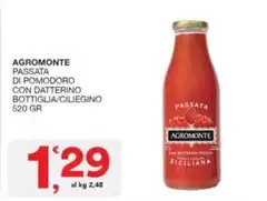 Agromonte - Passata Di Pomodoro Con Datterino Bottiglia/Ciliegino