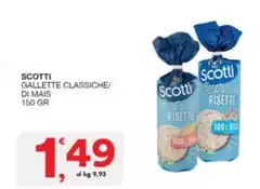 Scotti - Gallette Classiche/ Di Mais