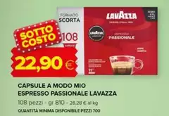 Lavazza - Capsule A Modo Mio Espresso Passionale