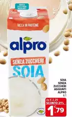 Alpro - Soia Senza Zuccheri Aggiunti