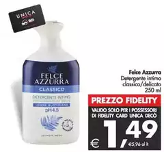 Felce Azzurra - Detergente Intimo Classico