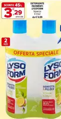 Lysoform - Detergente Pavimenti