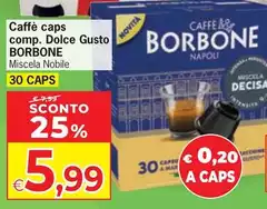 Caffe borbone - Caffe Caps Comp. Dolce Gusto