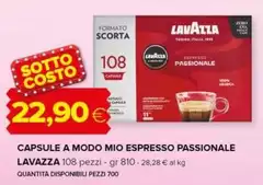 Lavazza - Capsule A Modo Mio Espresso Passionale