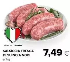 Salsiccia Fresca Di Suino A Nodi