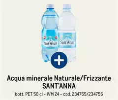 Sant'anna - Acqua Minerale Naturale/Frizzante