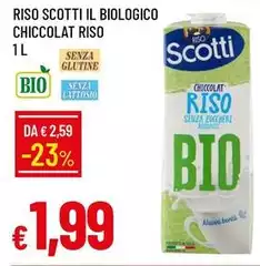 Scotti - Il Biologico Chiccolat Riso