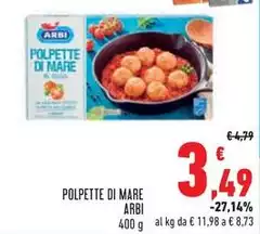 Arbi - Polpette Di Mare