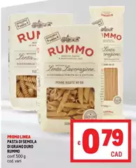 Rummo - Pasta Di Semola Di Grano Duro