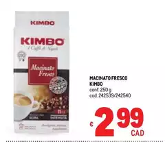 Kimbo - Macinato Fresco