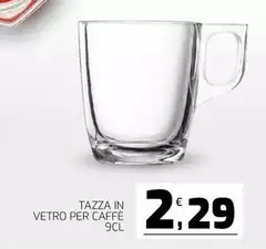 Tazza In Vetro Per Caffe