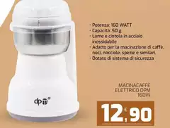 Dpm - Macinacaffe Elettrico  160W