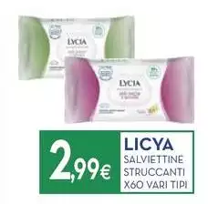Lycia - Salviettine Struccanti
