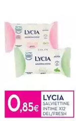 Lycia - Salviettine Intime X12