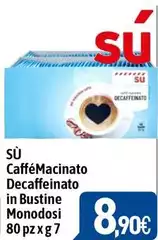 Su - Caffémacinato Decaffeinato In Bustine Monodosi