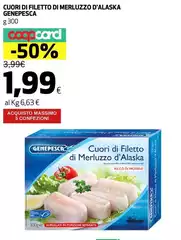 Genepesca - Cuori Di Filetto Di Merluzzo D'Alaska
