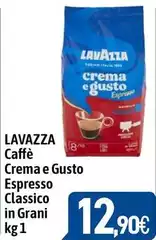 Lavazza - Caffè Crema E Gusto Espresso Classico In Grani