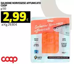 Coop - Salmone Norvegese Affumicato