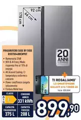 Samsung - Frigorifero Side By Side RS57DG400EM9EF