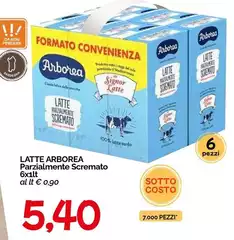 Arborea - Latte Parzialmente Scremato