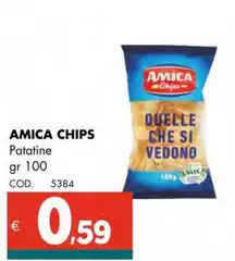 Amica chips - Patatine