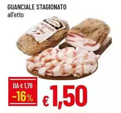 Guanciale Stagionato