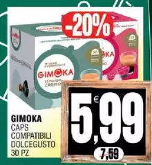Gimoka - Caps Compatibili Dolcegusto