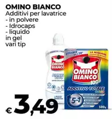 Omino Bianco - Additivi Per Lavatrice