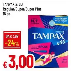 Tampax - & Go Regular